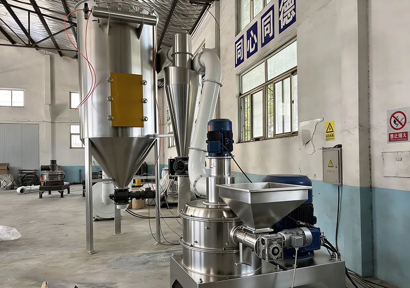 الميزات الأساسية لطاحن التغذية فائق الدقة.