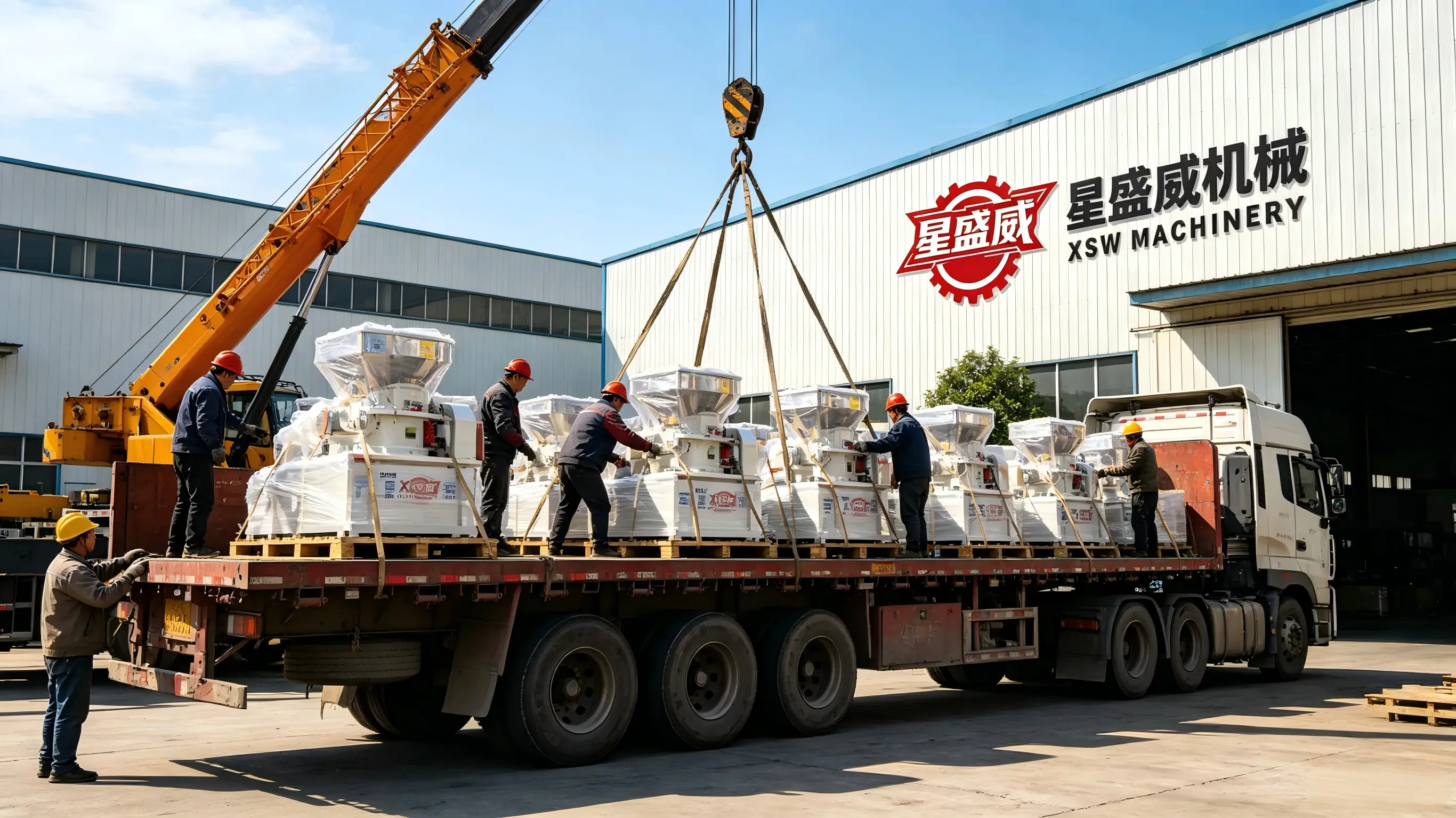 تسليم مركزي للأوامر! تم تجميع أكثر من عشر مجموعات من الطاحنات متناهية الصغر من Xingshengwei Machinery بالكامل وشحنها بكميات كبيرة إلى مجمع صناعة إعادة تدوير المسحوق واسع النطاق في جنوب غرب الصين.